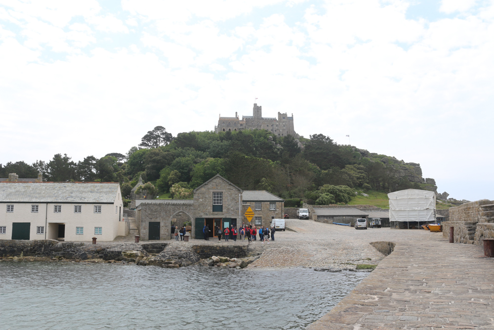 Kleiner Fischereihafen auf der Insel von St. Michael's Mount