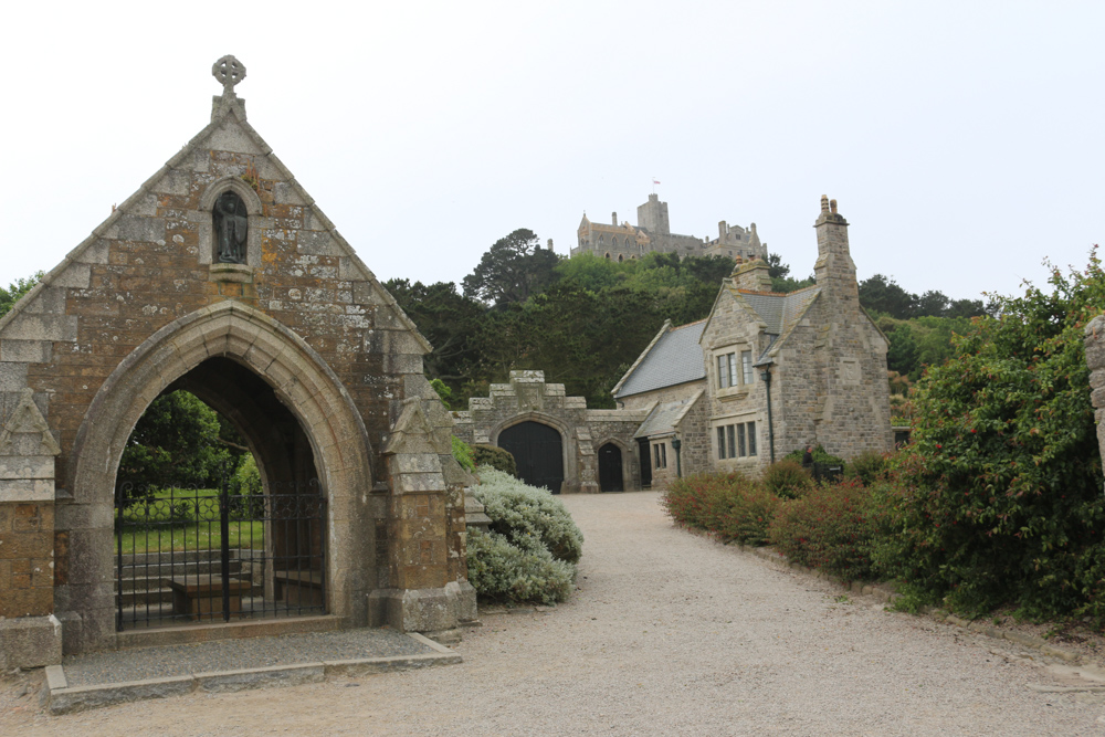 Eingang zu den Gärten von St. Michael's Mount