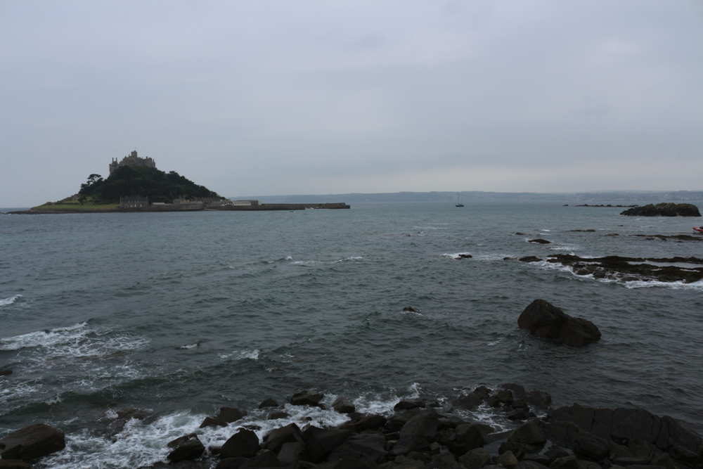 View from Marazion to St Michael's Mount
