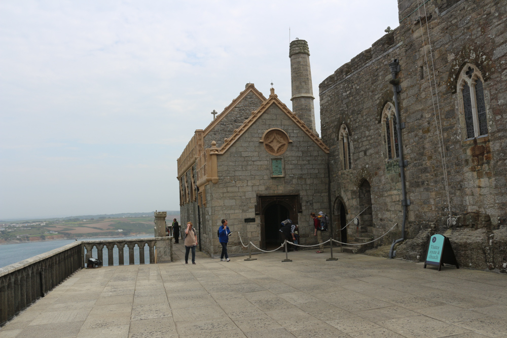 Church of St Michael's Mount castle