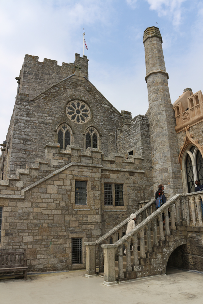 Castle on the top of St Michael's Mount