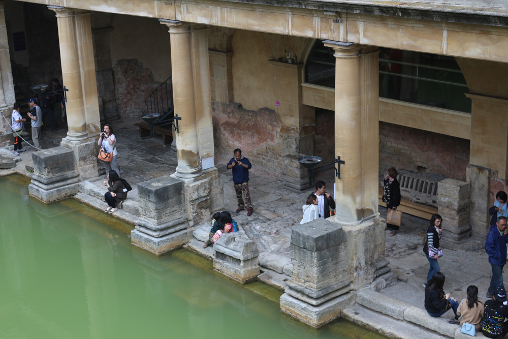 Main pool of the ancient Roman bath