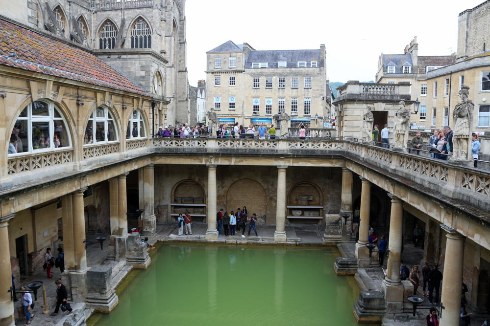 Main pool of the ancient Roman bath