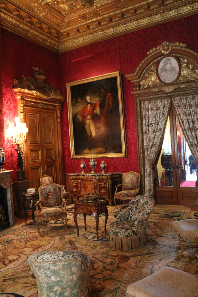 Inside the baroque representation rooms of Waddesdon Manor House