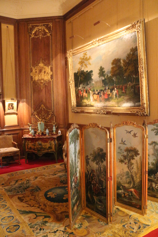 Inside the baroque representation rooms of Waddesdon Manor House