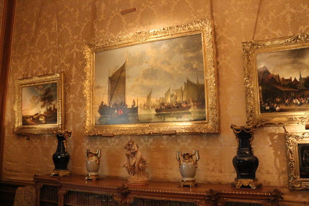 Der sogenannte Morgenraum (Morning Room) im Erdgeschoss des Waddesdon Manor House