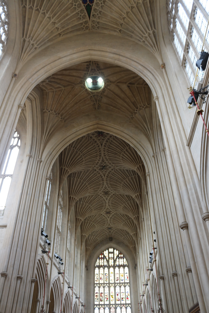 Inside Bath Abbey