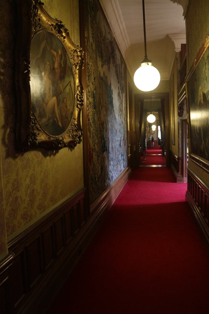 On the first floor of Waddesdon Manor House