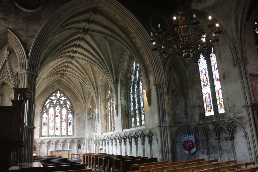 The Lady Chapel at the east end of St Albans Cathedral