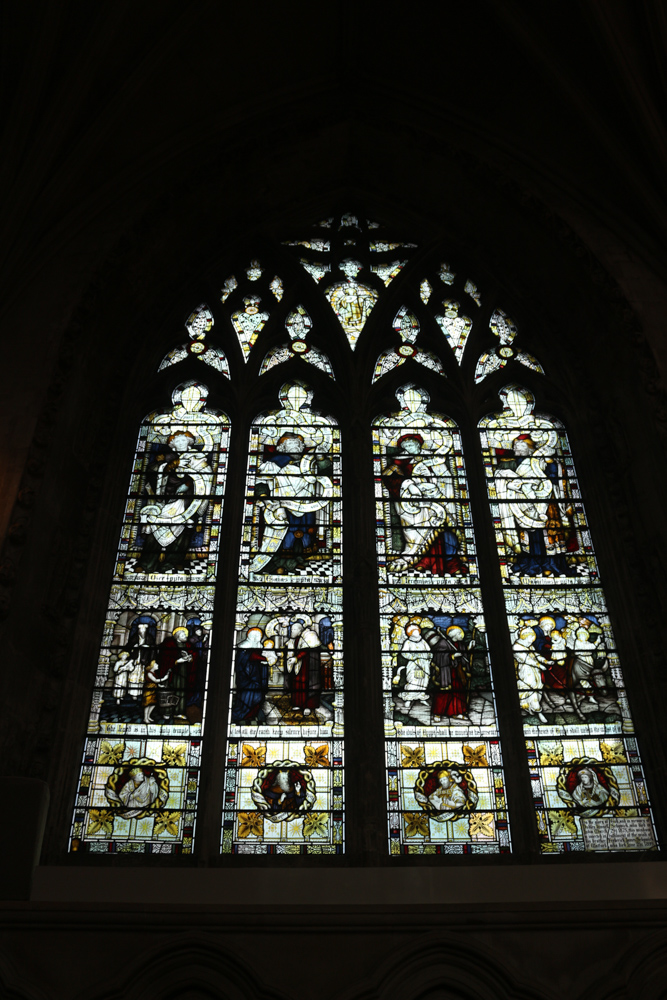 The Lady Chapel at the east end of St Albans Cathedral