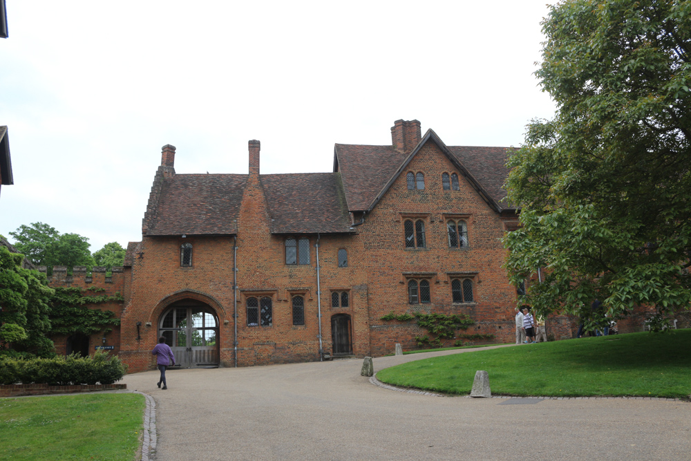 Remains of the old elizabethan palace next to Hatfield House