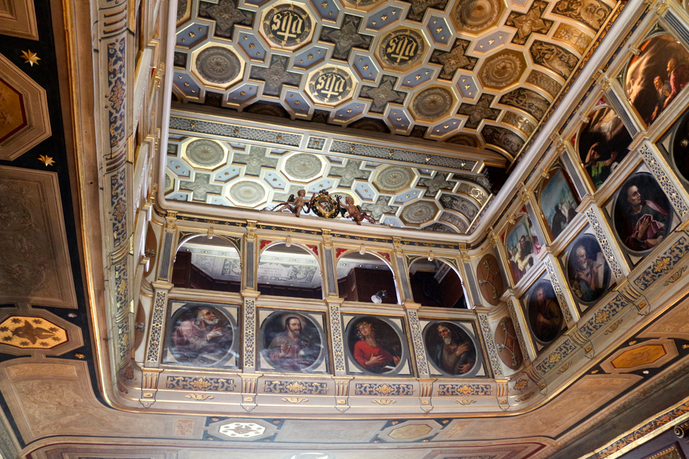 Kapelle des Hatfield House, geweiht im Jahr 1614.