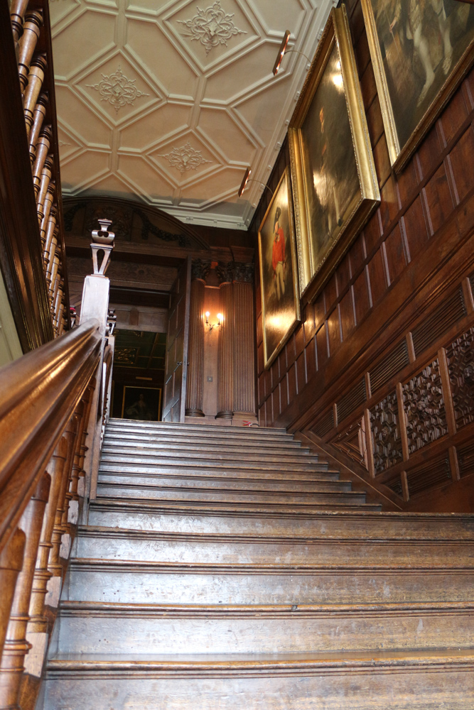 The Adam and Eve Staircase of Hatfield House