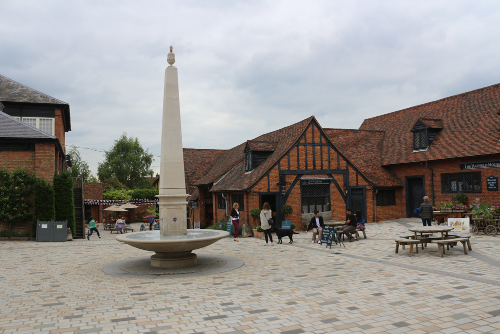 Former stable yards of Hatfield House