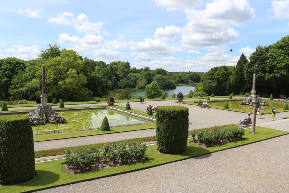 Wasserterrasse des Blenheim Palace