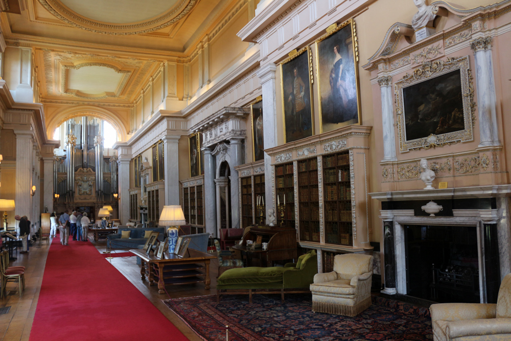 Long Library of Blenheim Palace