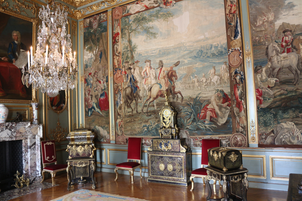Third State Room in the enfilade of rooms west of the dining hall of Blenheim Palace