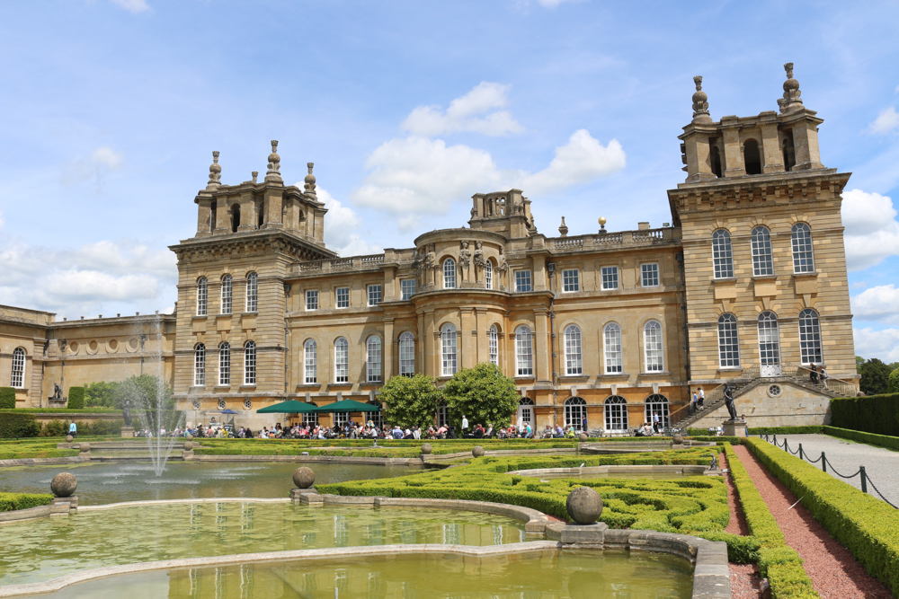 Wasserterrasse des Blenheim Palace