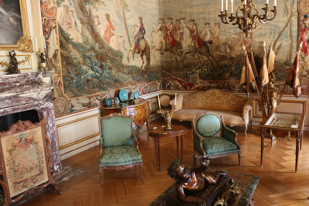 Second State Room in the enfilade of rooms west of the dining hall of Blenheim Palace