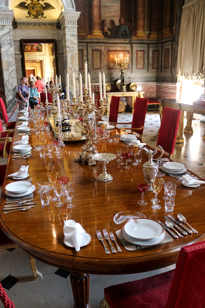 Saloon or great dining room of Blenheim Palace