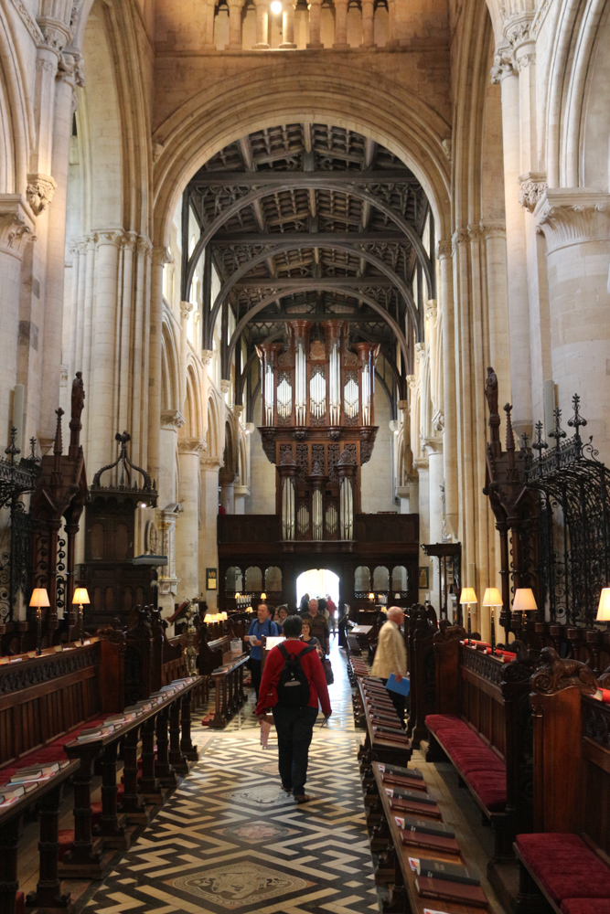 Chor und Orgel der Christ Church Kathedrale