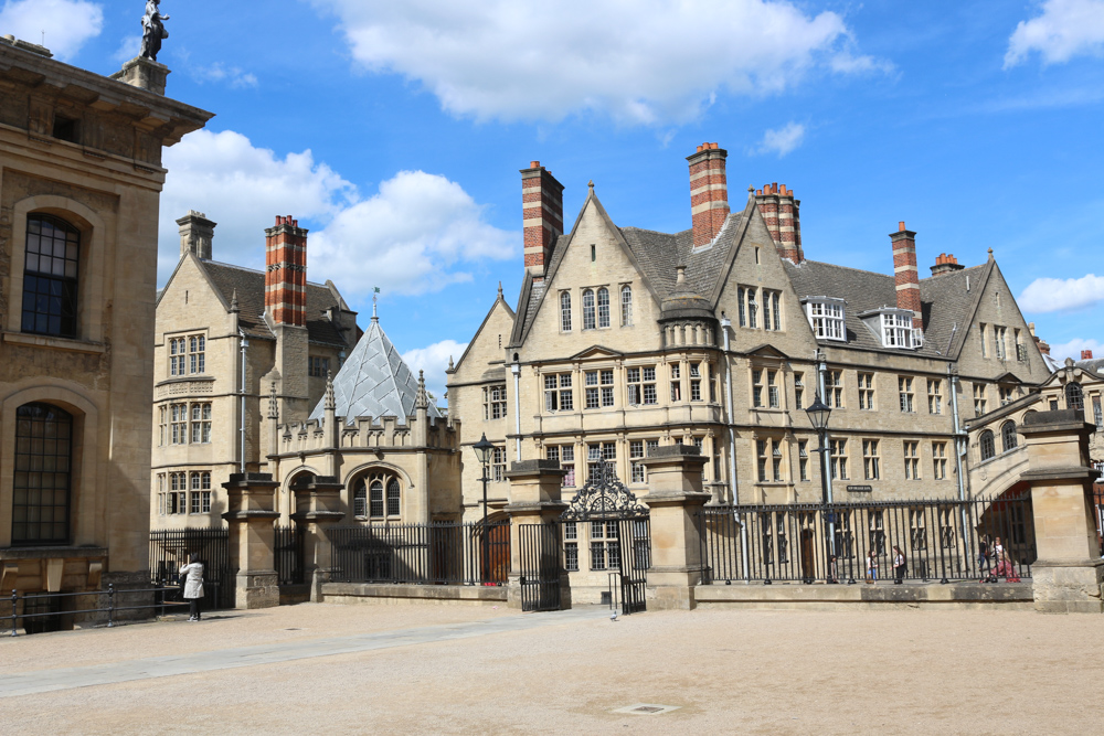 Hertford College seen from Bodleian Library