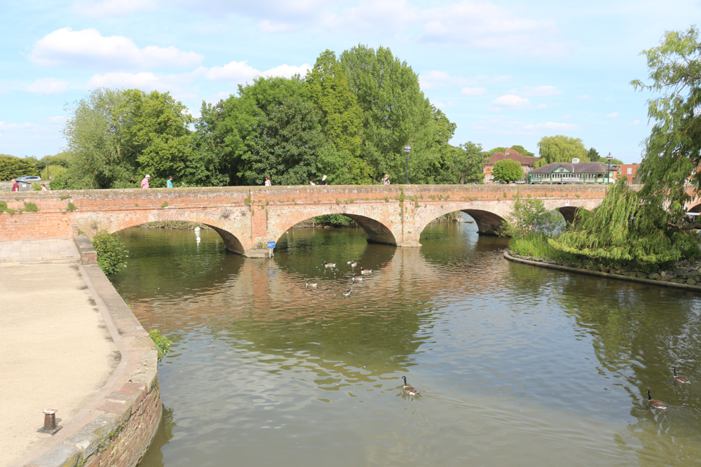 River Avon and Foot Bridge