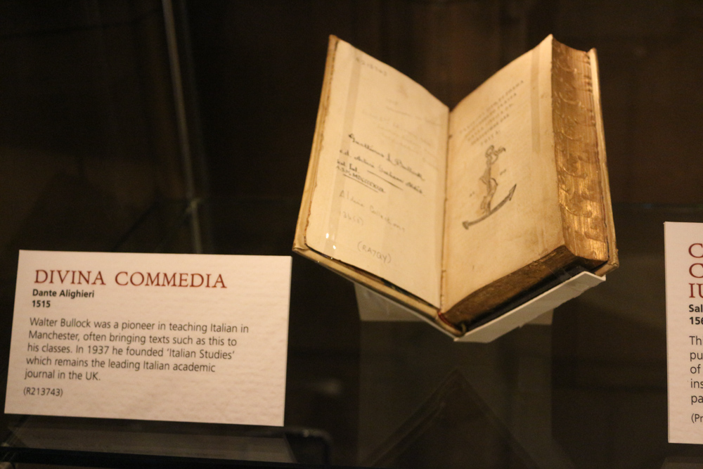 Divina Commedia von Dante Alighieri (1515) in der John Rylands Bibliothek