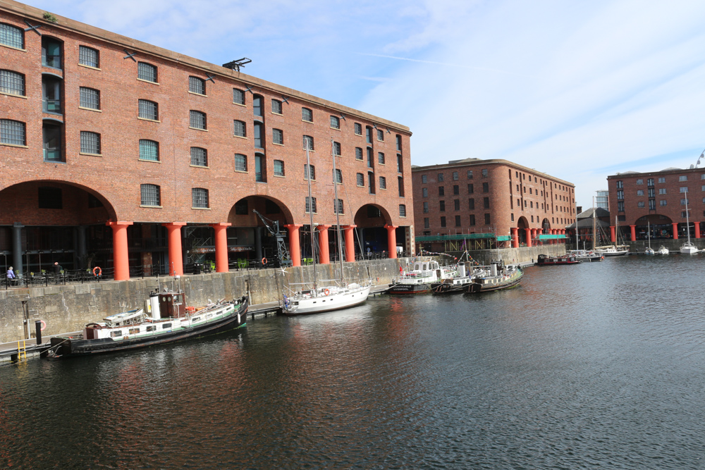 Albert Dock at the Liverpool Waterfront