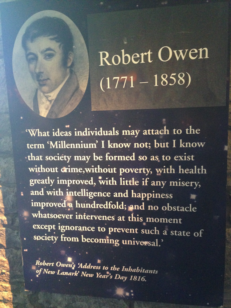 Information about factory manager Robert Owen