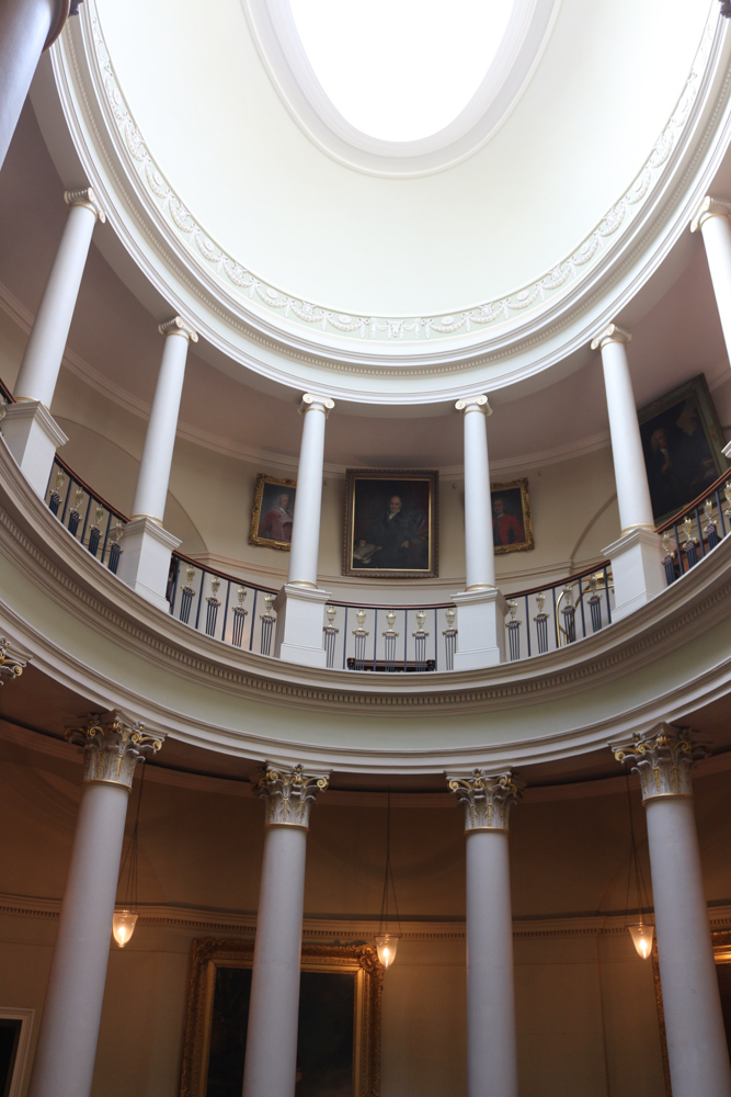 Oval staircase of Culzean Castle