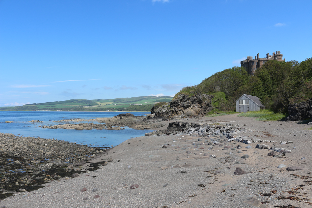 Boat house below Culzean Castle