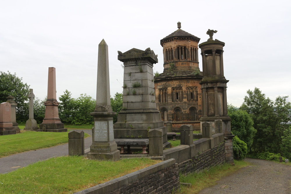 Glasgow Necropolis, Hauptfriedhof von Glasgow