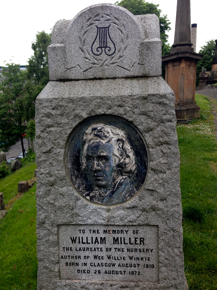 Glasgow Necropolis: Grab von William Miller