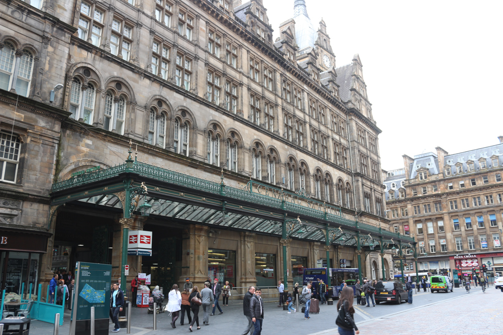 Der Bahnhof Glasgow Central