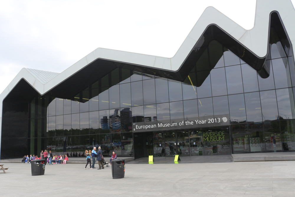 Riverside Museum in Glasgow