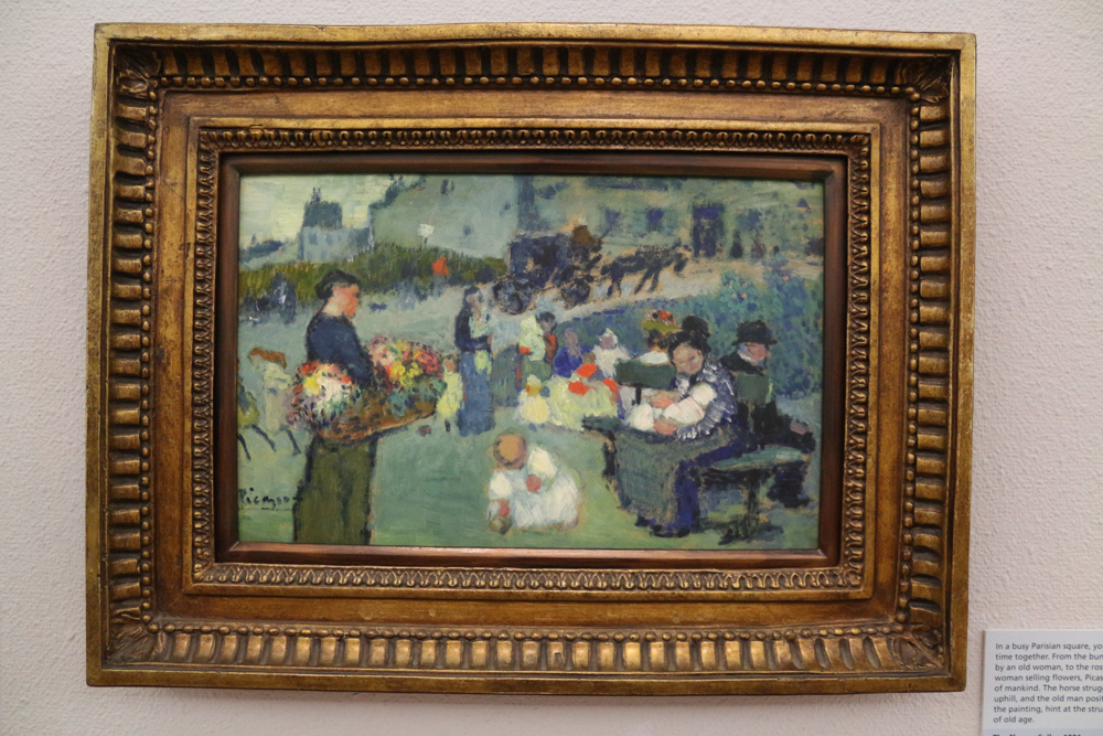 Gemälde von Picasso im Kelvingrove Museum