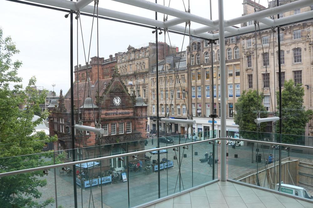 St. Enoch shopping center in downtown Glasgow