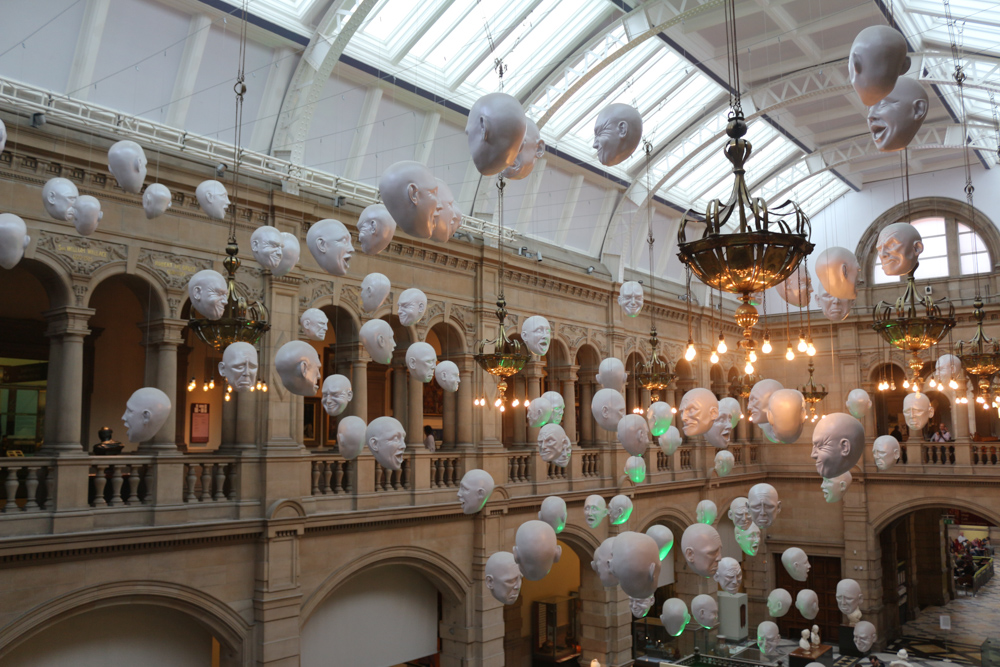 Östlicher Innenhof des Kelvingrove Museum