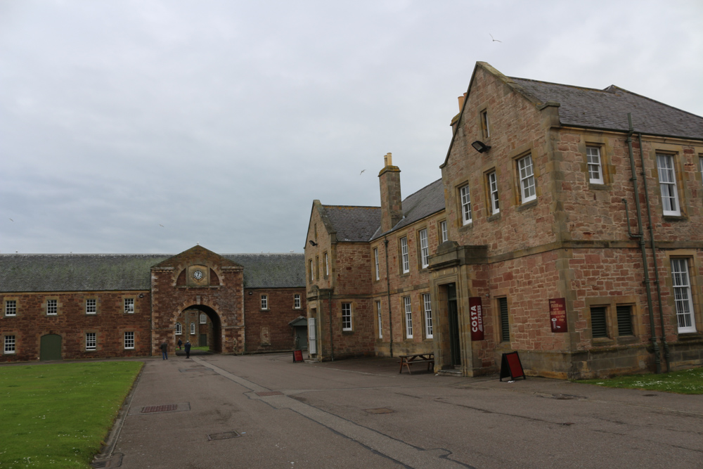 Barracks and Costa Coffee shop of Fort George