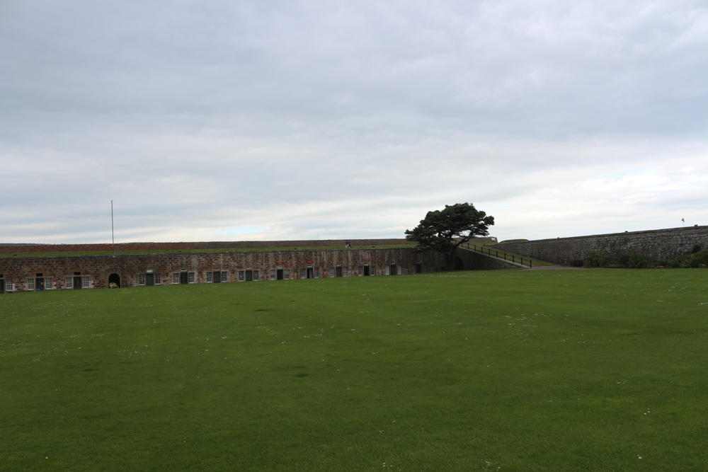 Kasematten in der Befestigung des Fort George