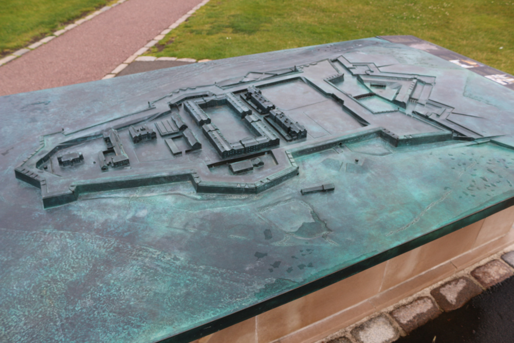 Overview model of Fort George