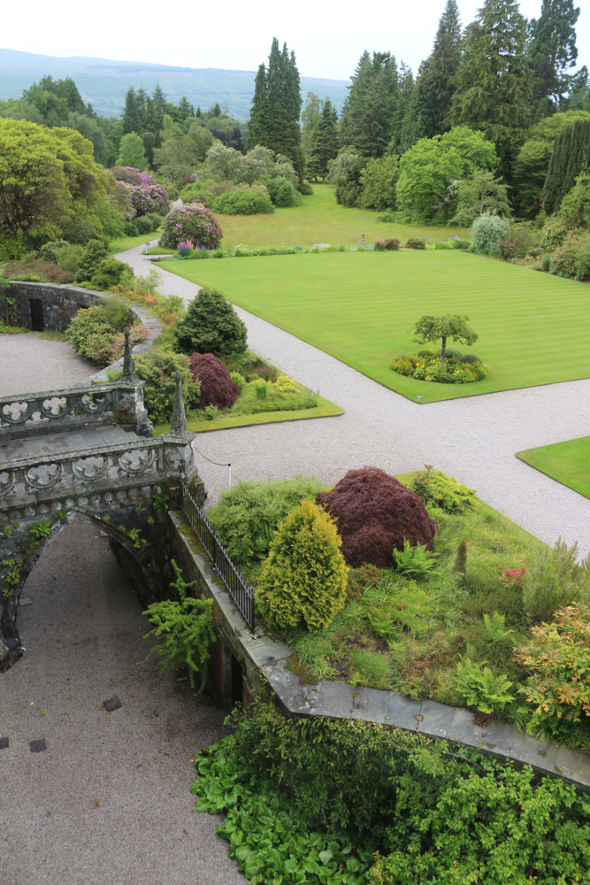 Gärten rund um Inveraray Castle