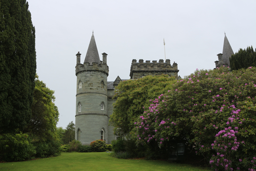 Gärten rund um Inveraray Castle