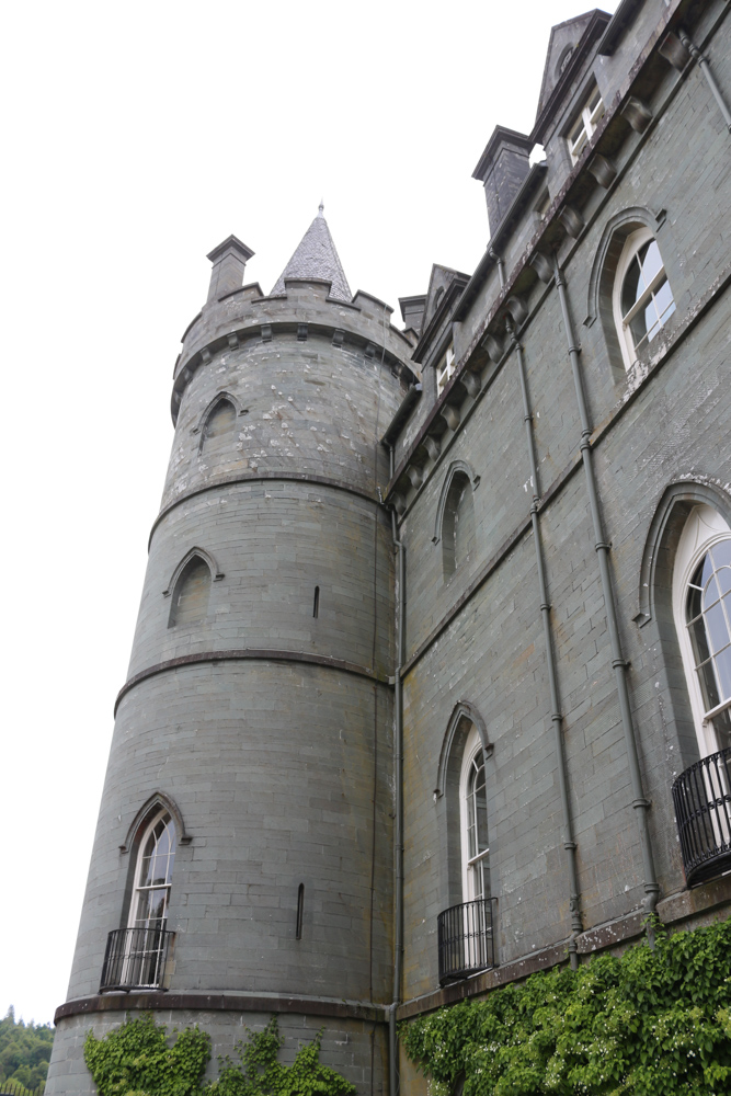 One of the outer towers of Inveraray Castle