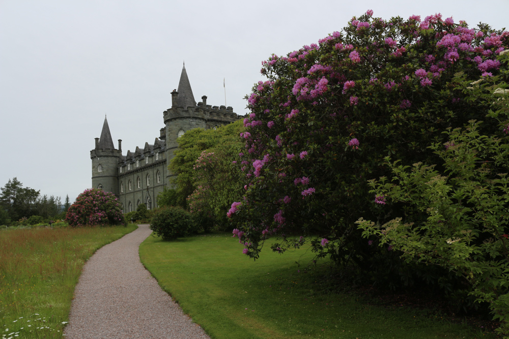 Gärten rund um Inveraray Castle