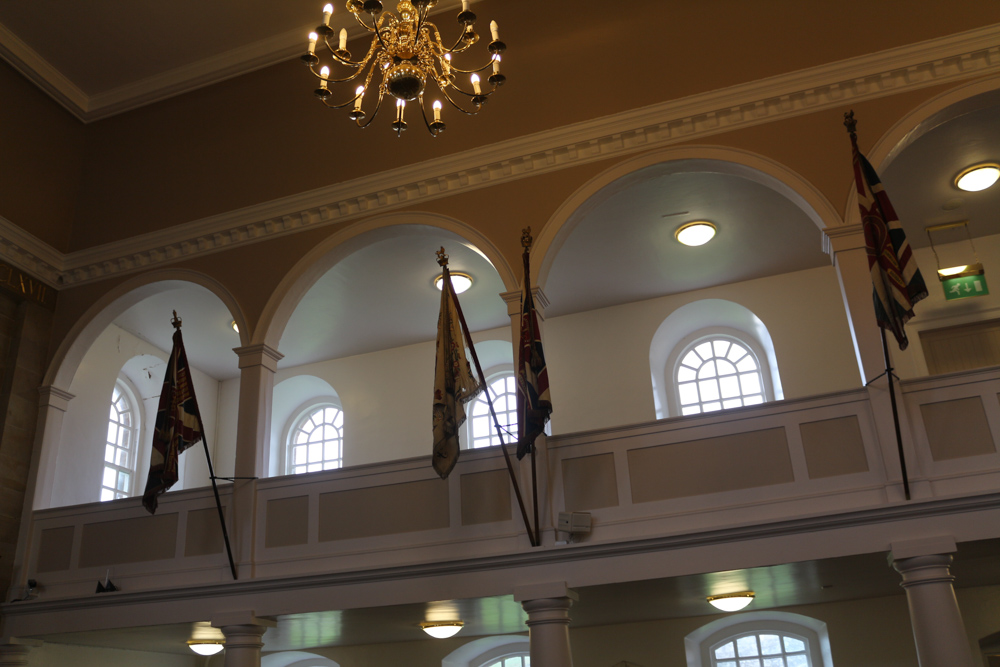 Inside the Garrison Chapel of Fort George