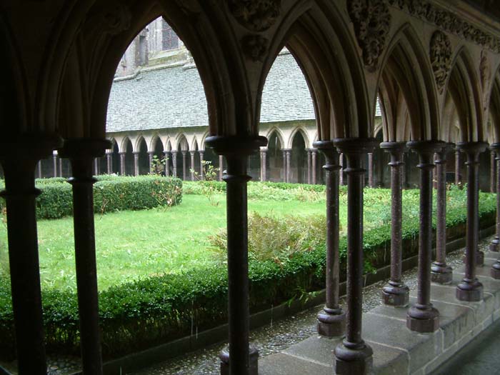 The Cloister is a place for meditation and discussion