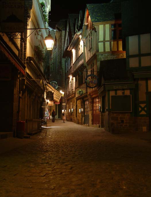 Picturesque Old Town of Mont-Saint-Michel