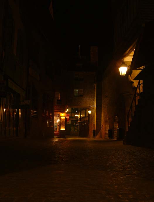 Picturesque Old Town of Mont-Saint-Michel